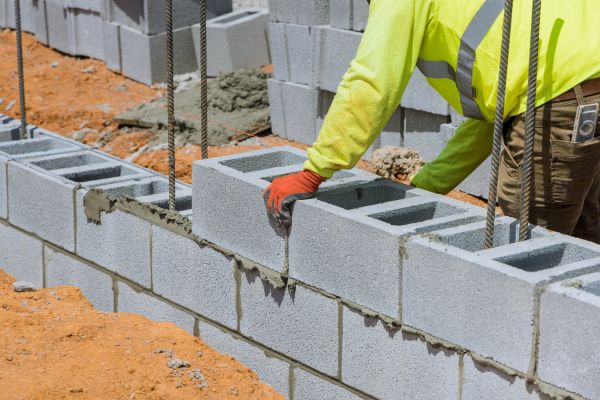 Concrete Blocks Installation in Santa Cruz