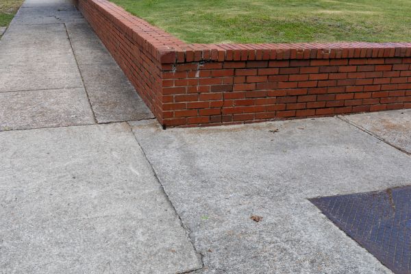 Brick Retaining Wall Repair in Santa Cruz